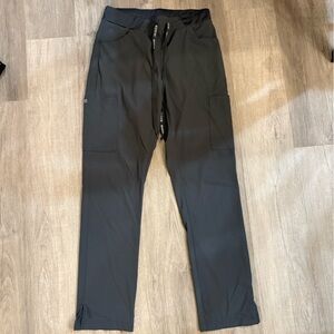 Med Couture Men's Dark Gray Cargo Pants